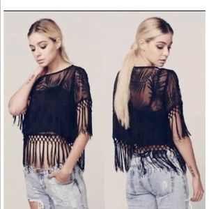 SMYM fringe top
